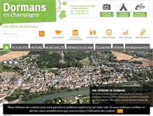 Tablet Screenshot of dormans.fr